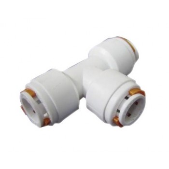 Raccordo a T 90° femmina per impianti idrici rapidi KP Ø 12 mm 